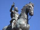 Fin de semana en Madrid (08)-Plaza Mayor-Estatua de Felipe III