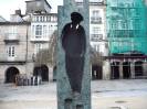 Lugo(26)-Plaza Mayor-Escultura