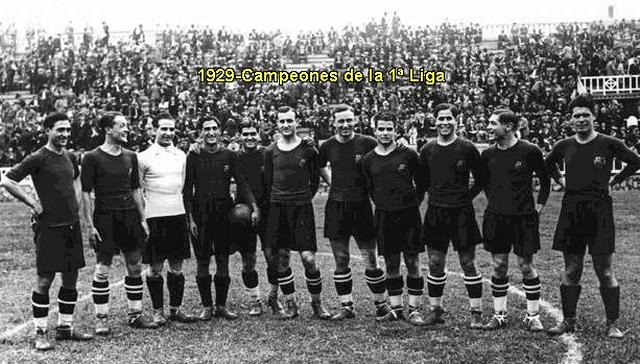 Η Μπαρτσελόνα του 1929, η πρώτη πρωταθλήτρια Ισπανίας